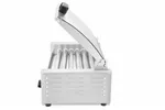 Podgrzewacz rolkowy do parówek jednostrefowy, z pokrywą, 7 rolek, 230V/620W, 566x375x259mm HENDI 268636