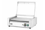 Podgrzewacz rolkowy do parówek jednostrefowy, z pokrywą, 9 rolek, 230V/790W, 566x450x259mm HENDI 268643