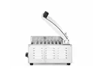 Podgrzewacz rolkowy do parówek jednostrefowy, z pokrywą, 9 rolek, 230V/790W, 566x450x259mm HENDI 268643