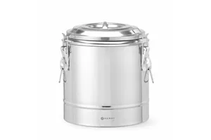 Termos do transportu żywności, Kitchen Line, 11L, srebrny, ⌀300x345mm HENDI 708071