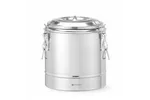 Termos do transportu żywności, Kitchen Line, 11L, srebrny, ⌀300x345mm HENDI 708071