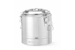 Termos do transportu żywności, Kitchen Line, 11L, srebrny, ⌀300x345mm HENDI 708071