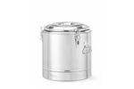 Termos do transportu żywności, Kitchen Line, 19L, srebrny, ⌀350x400mm HENDI 708088