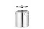 Termos do transportu żywności, Kitchen Line, 36L, srebrny, ⌀400x500mm HENDI 710258