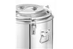 Termos do transportu żywności, Kitchen Line, 36L, srebrny, ⌀400x500mm HENDI 710258