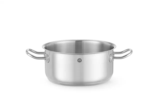 Garnek niski bez pokrywki, Kitchen Line, 2,9L, ⌀200x95mm HENDI 837658