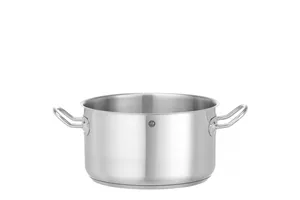 Garnek średni bez pokrywki, Kitchen Line, 6L, ⌀240x135mm HENDI 837726
