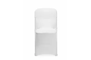 Pokrowiec na krzesło, 810965 & 910989, biały, 540x440x840mm HENDI 816363