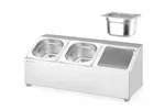 Stojak na pojemniki GN, 512x245x215mm HENDI 820032