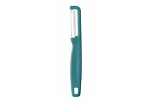 Obieraczka uniwersalna Iota z ząbkowanym ostrzem, zielony, 165mm Victorinox 6.0943.4