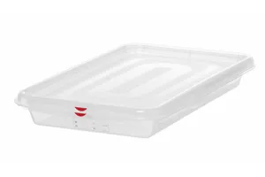 Pojemnik GN 1/1 z polipropylenu, GN 1/1, 8L, transparentny, 530x325x65mm, Prostokątny HENDI 873335