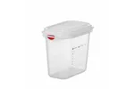 Pojemnik GN 1/9 z polipropylenu, GN 1/9, 1,5L, transparentny, 176x108x150mm, Prostokątny HENDI 873144
