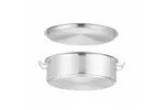 Garnek niski z pokrywką, 10,8L, ⌀360x110mm, Okrągły HENDI 836521