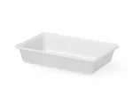 Płaski pojemnik do panierowania, 3L, biały, 340x235x70mm, Prostokątny HENDI 873410