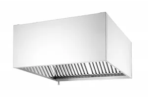Okap przyścienny – skręcany , srebrny, 1205x1000x450mm, Prostokątny HENDI 220993