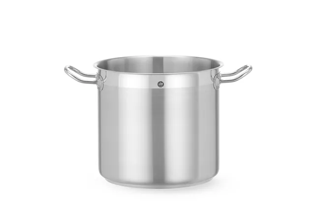 Garnek wysoki bez pokrywki, Profi Line, 9,8L, ⌀240x220mm, Okrągły HENDI 830543