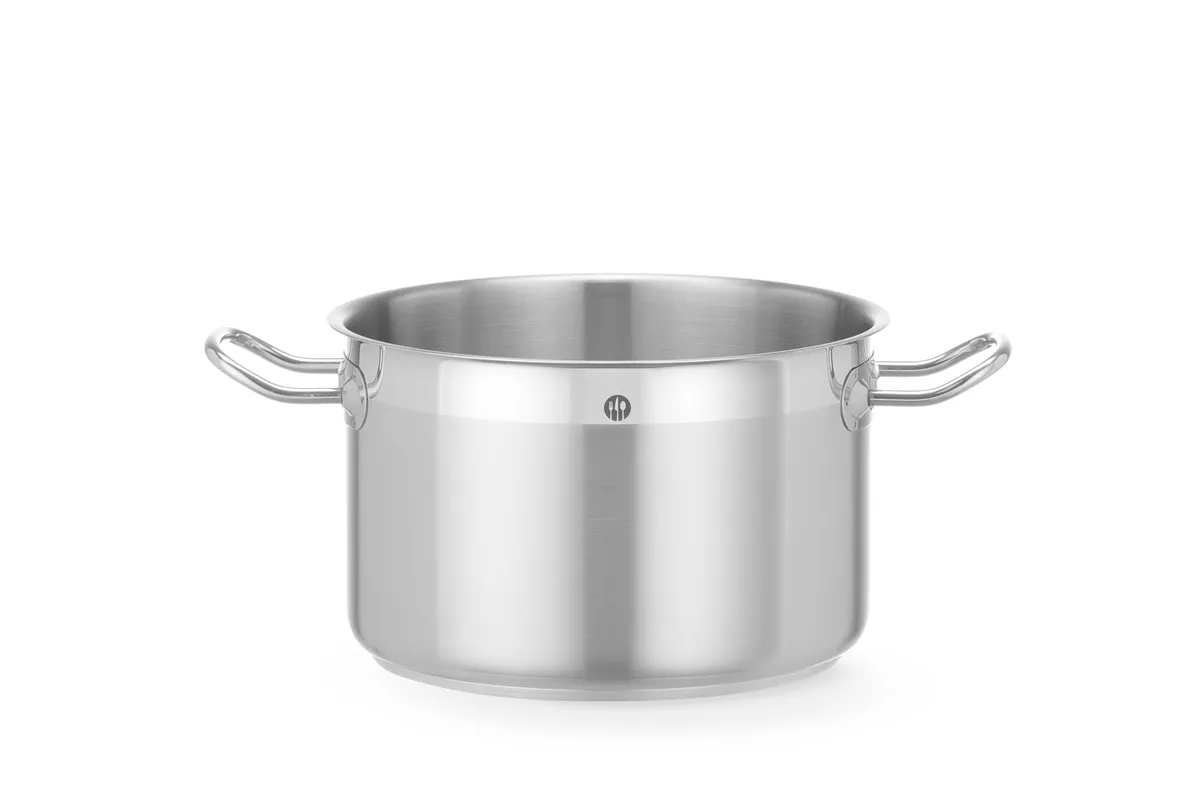 Garnek średni bez pokrywki , Profi Line, 6,7L, ⌀240x150mm, Okrągły HENDI 830321