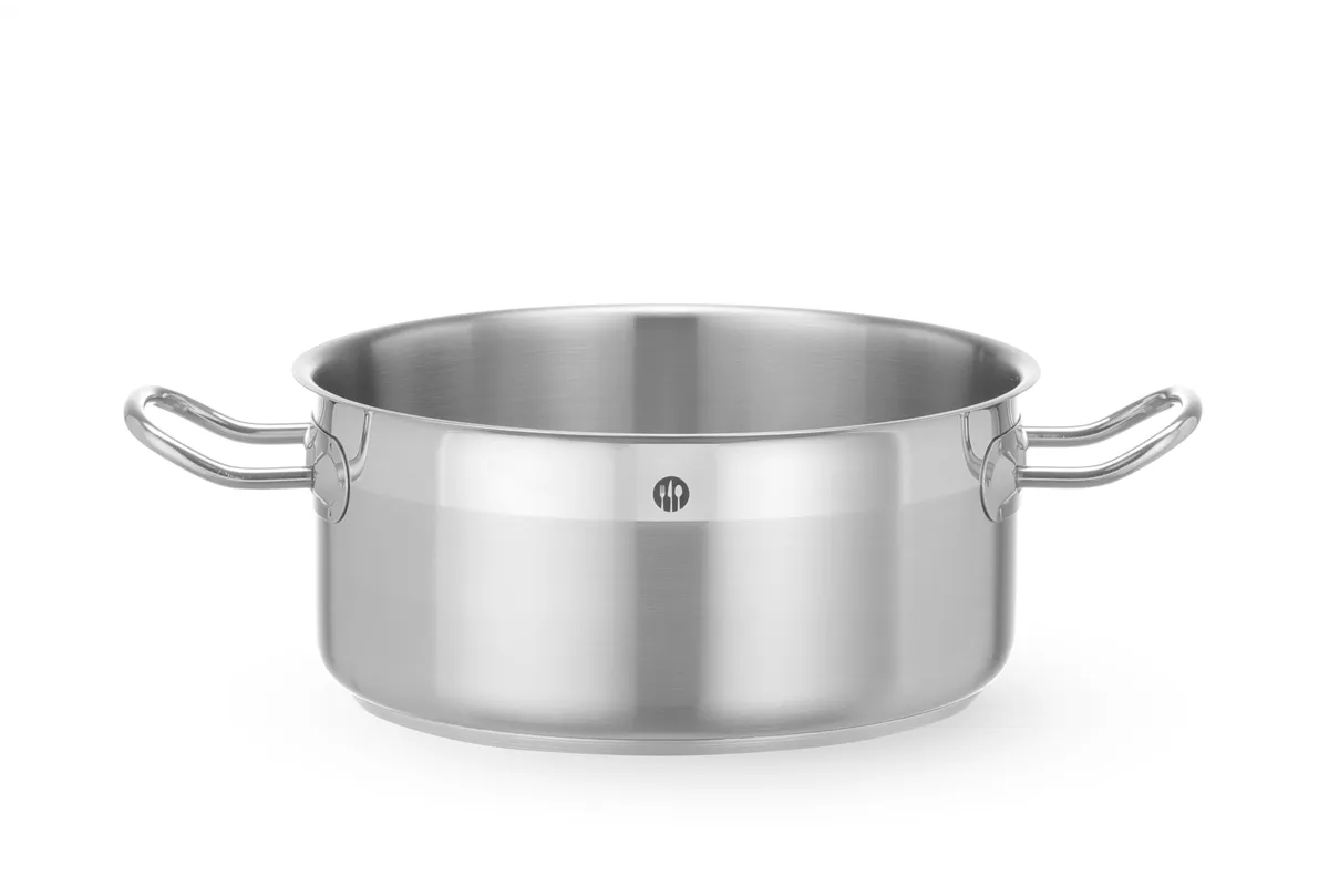 Garnek niski bez pokrywki, Profi Line, 4,7L, ⌀240x105mm, Okrągły HENDI 830161