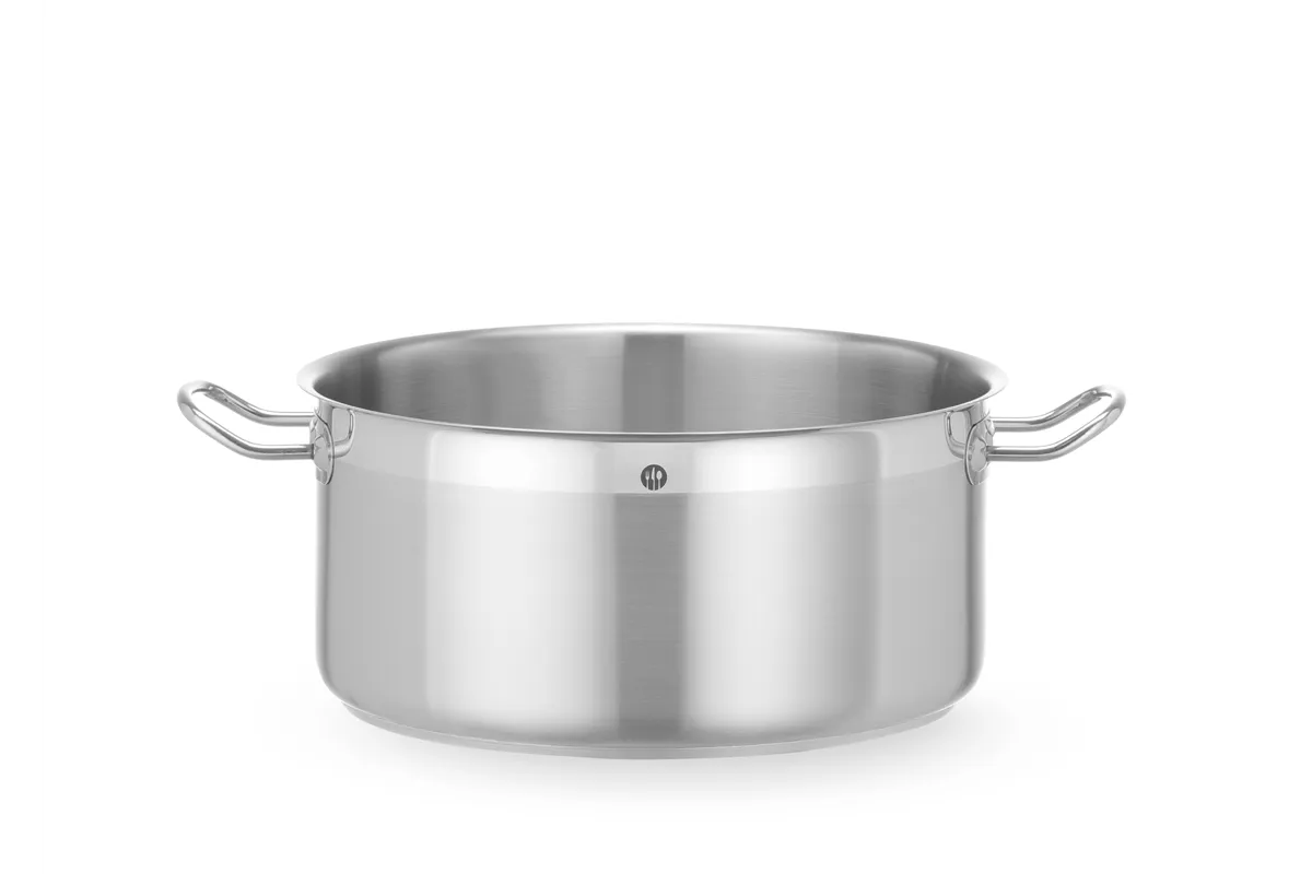Garnek niski bez pokrywki, Profi Line, 12L, ⌀320x150mm, Okrągły HENDI 830185