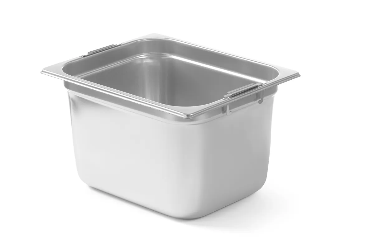 Pojemnik GN z chowanymi uchwytami, GN 1/2, 6,25L, 325x265x100mm HENDI 803257