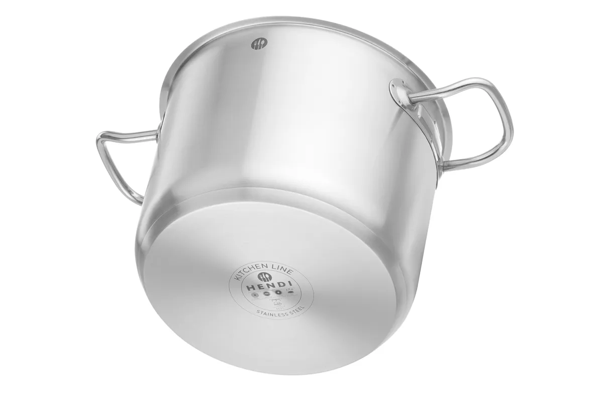 Garnek wysoki bez pokrywki, Kitchen Line, 5L, ⌀200x160mm HENDI 837764