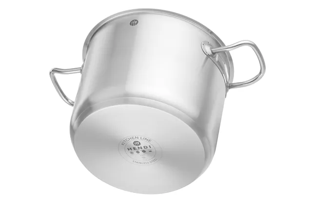 Garnek wysoki bez pokrywki, Kitchen Line, 5L, ⌀200x160mm HENDI 837764
