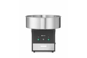 Urządzenie do waty cukrowej , czarny, 220-240V/1130W, 520x520x503mm HENDI 282816