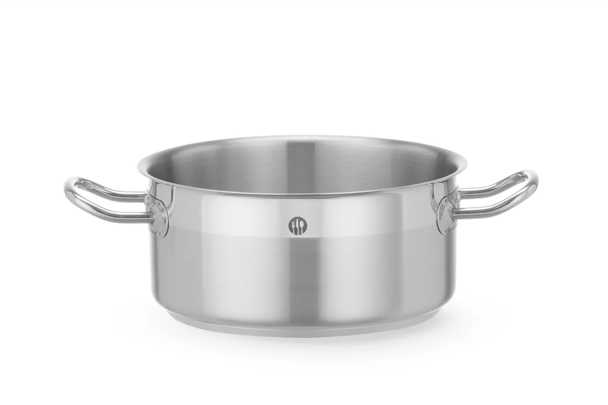 Garnek niski bez pokrywki, Profi Line, 2,8L, ⌀200x90mm, Okrągły HENDI 830147