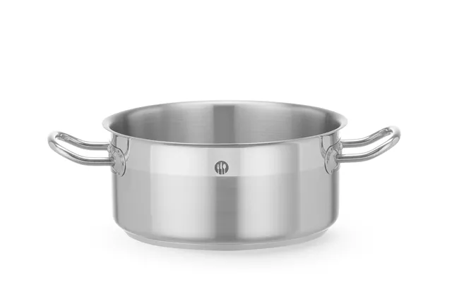 Garnek niski bez pokrywki, Profi Line, 2,8L, ⌀200x90mm, Okrągły HENDI 830147