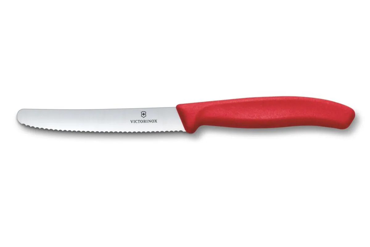 Nóż do pomidorów, czerwony, 219mm Victorinox 6.7831.C1