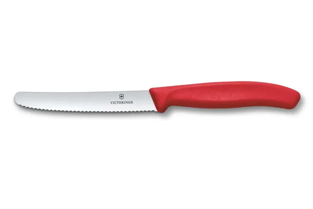 Nóż do pomidorów, czerwony, 219mm Victorinox 6.7831.C1