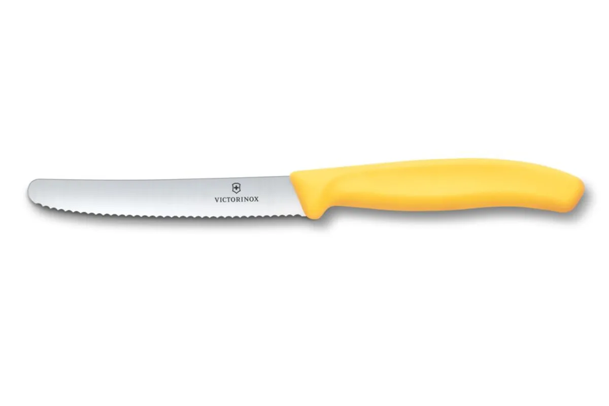 Nóż do pomidorów, żółty, 219mm Victorinox 6.7838.C1