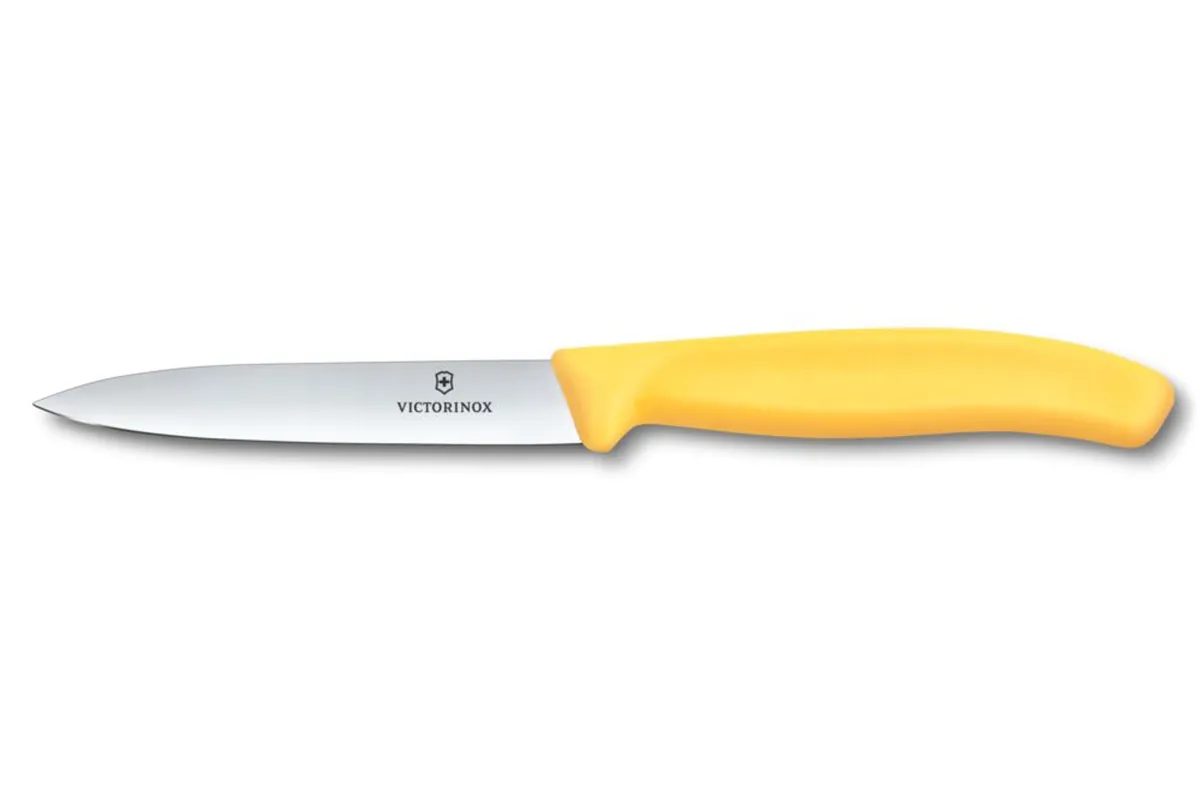 Nóż do jarzyn gładki, żółty, 212mm Victorinox 6.7708.C1