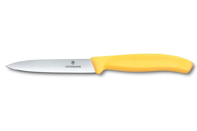 Nóż do jarzyn gładki, żółty, 212mm Victorinox 6.7708.C1