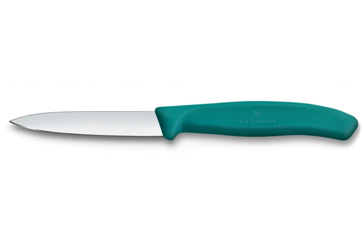 Nóż do jarzyn gładki, zielony, 190mm Victorinox 6.7604.C1