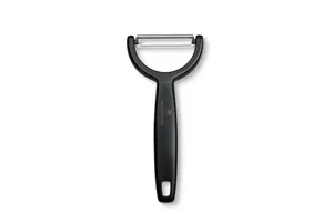 Obieraczka uniwersalna pozioma Ypso z ząbkowanym ostrzem, czarny, 145mm Victorinox 6.0963.3