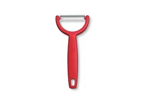 Obieraczka uniwersalna pozioma Ypso z ząbkowanym ostrzem, czerwony, 145mm Victorinox 6.0963.1