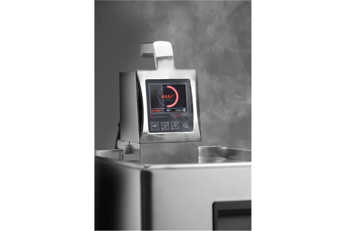 Cyrkulator zanurzeniowy do gotowania sous vide SmartVide 9 , srebrny, 230V/2000W, 124x140x360mm Sammic 1180140