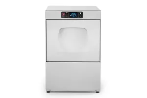 Zmywarka do szkła 40x40 UX-40B, sterowana elektronicznie, 400V/3050W, 470x540x710mm Sammic 1303107