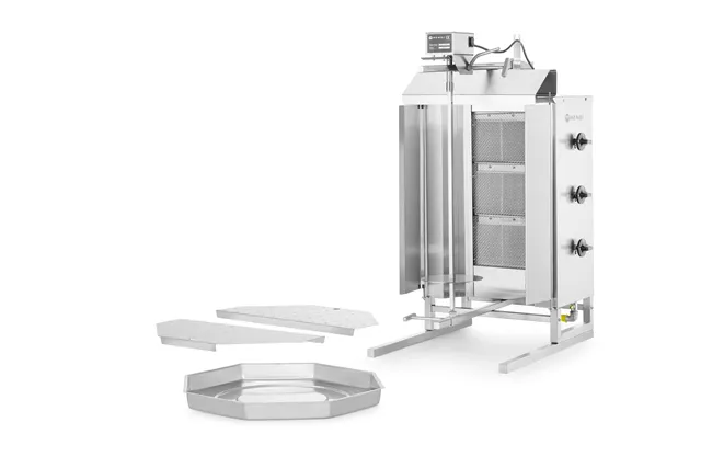 Kebab gazowy, Profi Line, 9,75kW, 470x550x960mm HENDI 143087