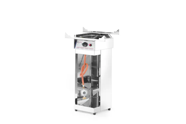 Grill gazowy Fiesta 600, 4,8kW, 600x600x870mm HENDI 146002