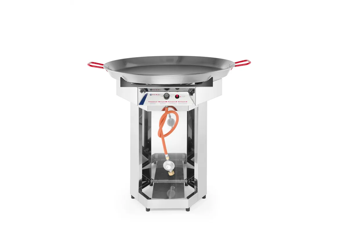 Grill gazowy Fiesta 800, 7kW, 800x800x900mm HENDI 146804