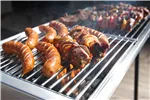 Grill na węgiel drzewny Patio, 770x380x760mm HENDI 150603