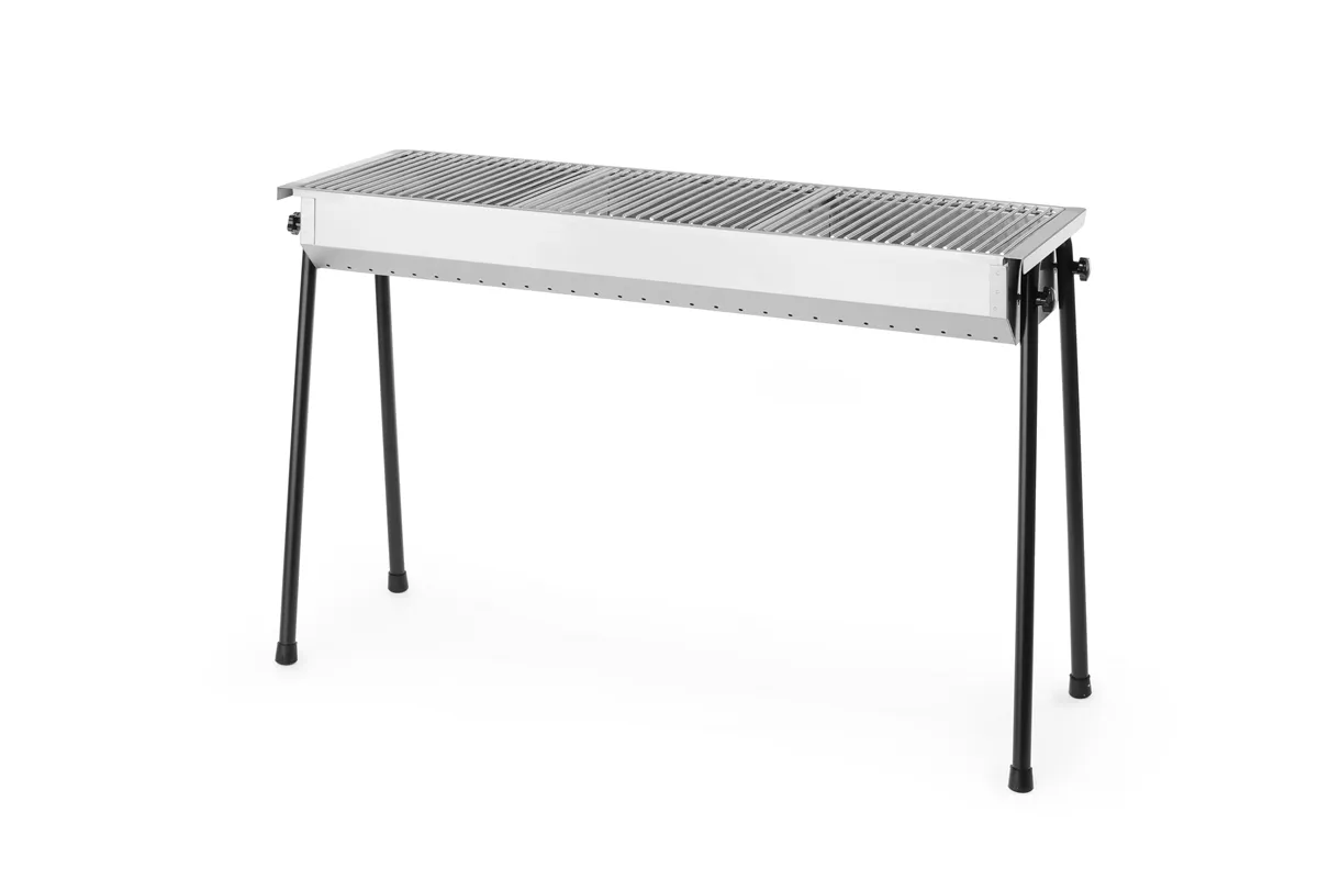 Grill na węgiel drzewny Resto, 1145x380x770mm HENDI 150801