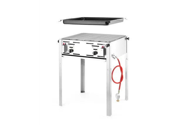 Grill gazowy Grill-Master Maxi, 11,6kW, 650x540x840mm HENDI 154717