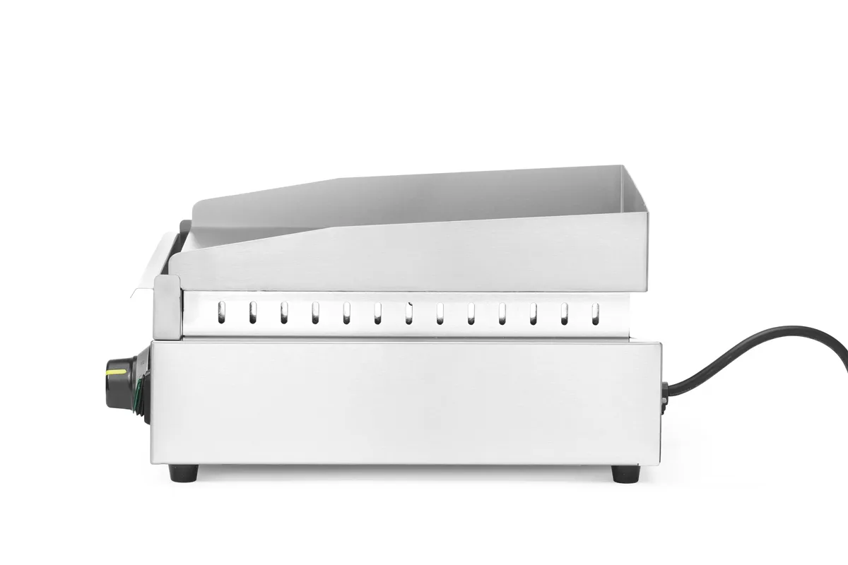 Płyta grillowa, Kitchen Line, gładka, 220-240V/2000W, 326x445x225mm HENDI 154922