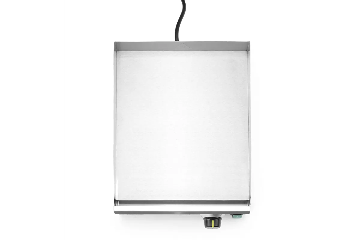 Płyta grillowa, Kitchen Line, gładka, 220-240V/2000W, 326x445x225mm HENDI 154922
