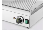 Płyta grillowa w ⅓ żebrowana, Kitchen Line, 2/3 gładka, 1/3 ryflowana, 220-240V/3500W, 697x474x241mm HENDI 154960