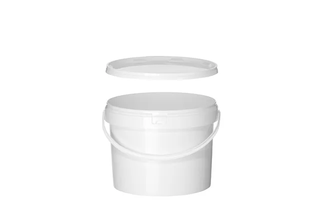 Wiadro, 11,5L, biały, ⌀300x230mm HENDI 196007