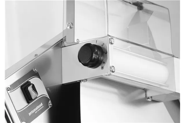 Wałkownica elektryczna do pizzy Prismafood 400 z 2 parami wałków waga 230V/250W 585x435x790 Prismafood 1D010028